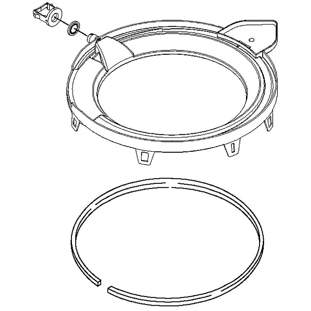 Part #w10114776, Tub Ring / 25.25 x 22.43 x 3.12