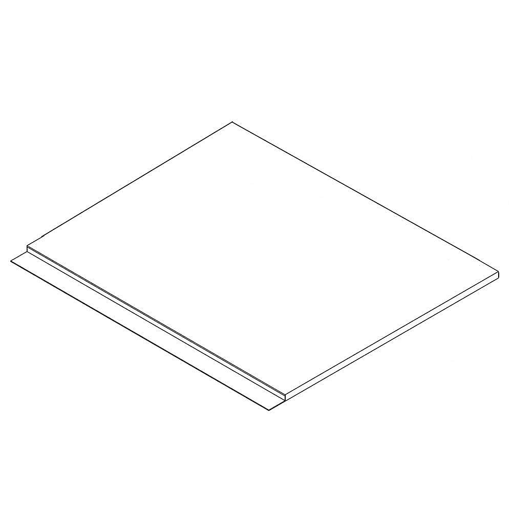 Part #w10123956, Admiral Panel / 5.00 x 4.00 x 0.10