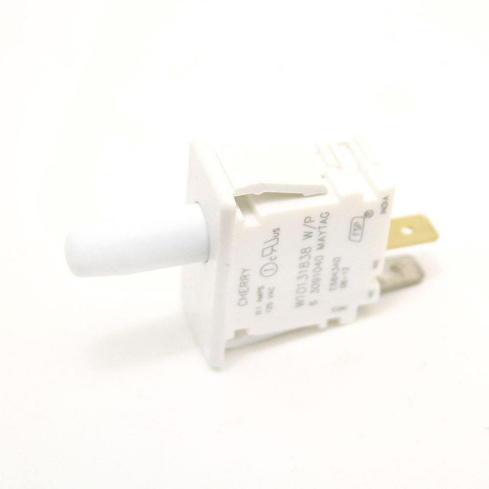 Part #wpw10131838, Commercial Laundry Appliance Coin Box Service Door Switch | 2.25 x 1.25 x 0.62