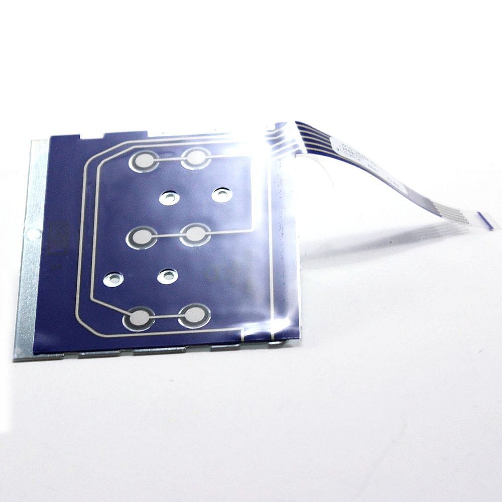 Part #wpw10135255, Commercial Laundry Appliance Membrane Switch / 4.50 x 4.75 x 3.63