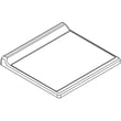 Top for Maytag MDE25PRAYW1 - Part W10137410