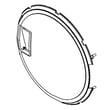 Commercial Dryer Door Outer Window for Maytag MDG28PDCWW0 - Part W10137467