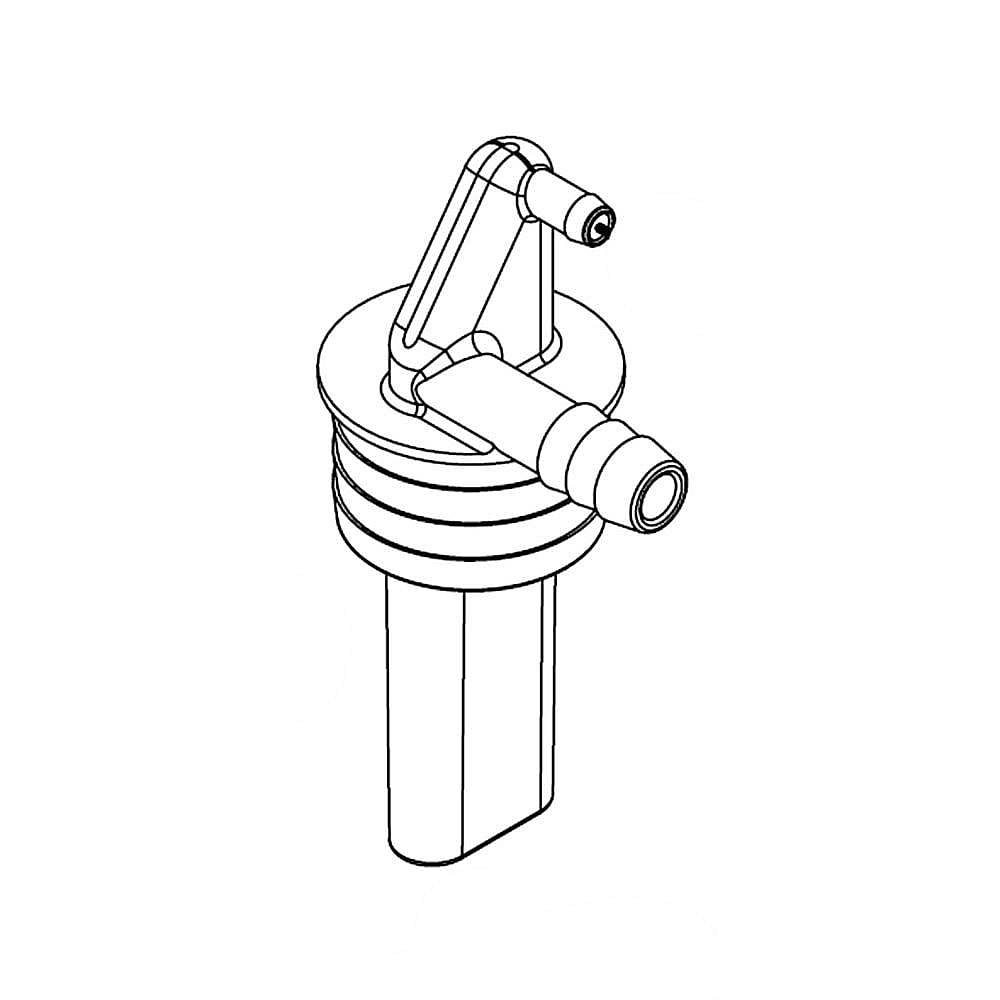 Kenmore Elite Part #w10156250, Cap | 3.50 x 1.50 x 2.00