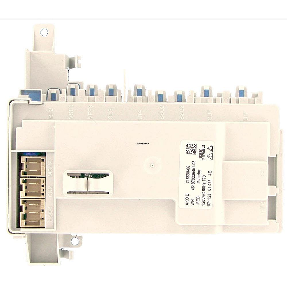 Part #wpw10156258R, Refurbished Washer Steamer Control Board / 8.25 x 7.50 x 3.50