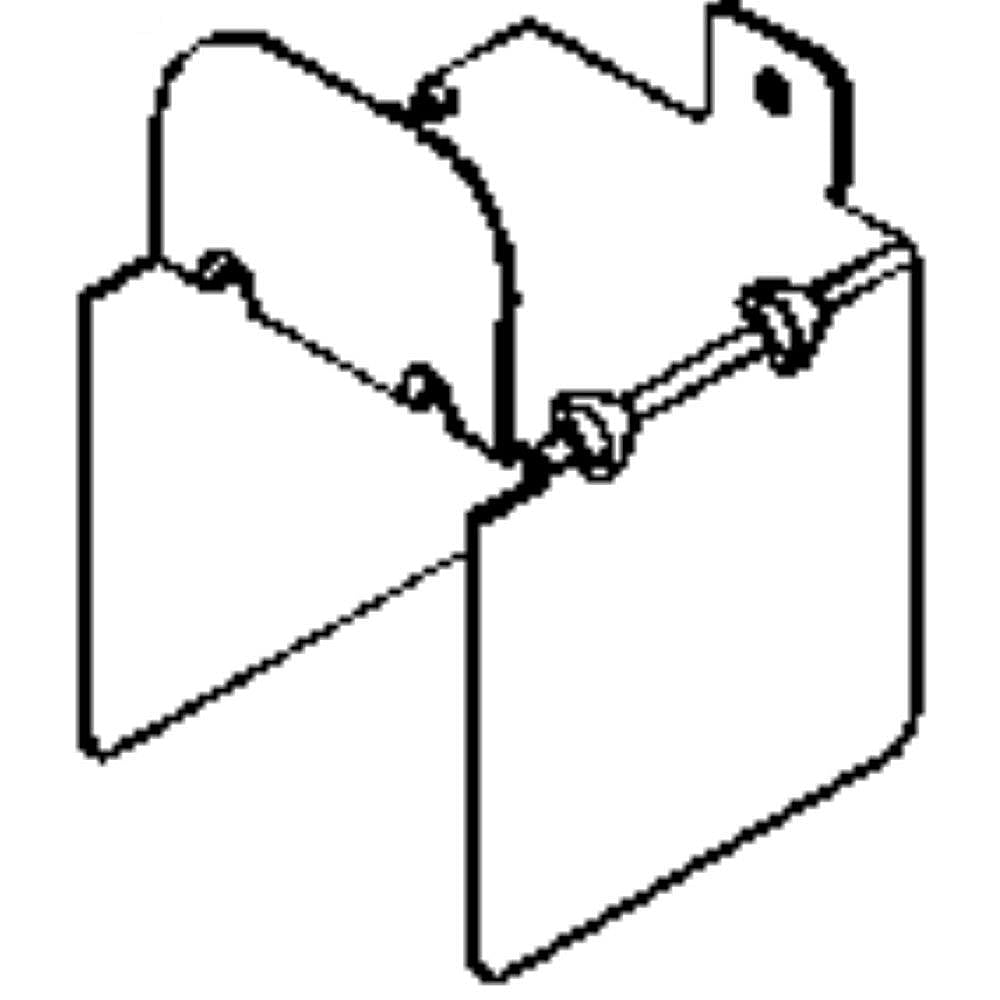 Part #w10160575, Dryer Cover / 2.25 x 1.75 x 1.75