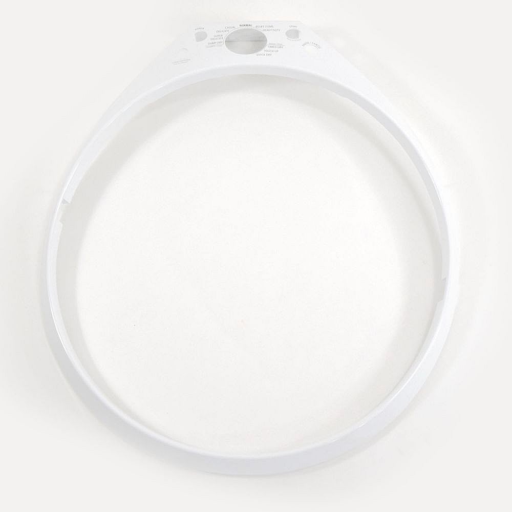 Photo of Dryer Front Panel Tear Drop Trim from Repair Parts Direct