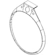 Trim for Whirlpool WED9400VE0 - Part W10191982