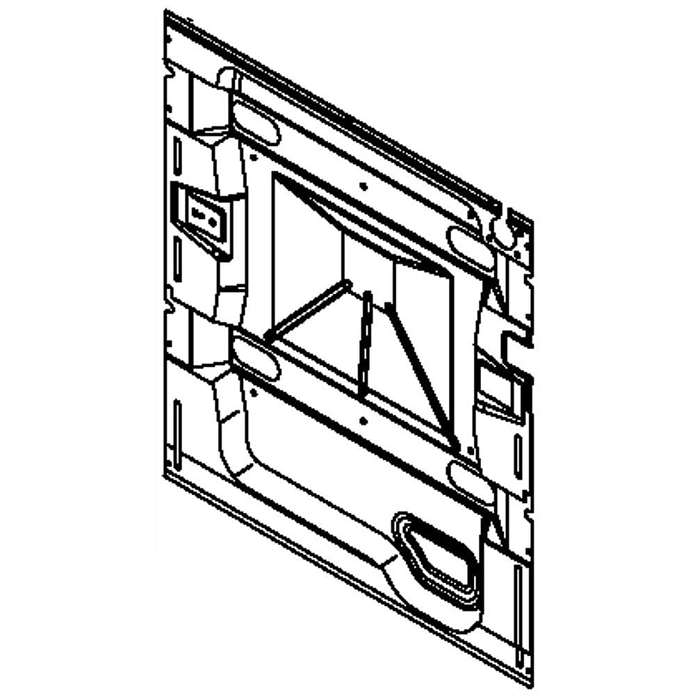 Part #w10192971, Washer Cabinet Back Panel / 26.00 x 24.00 x 3.00