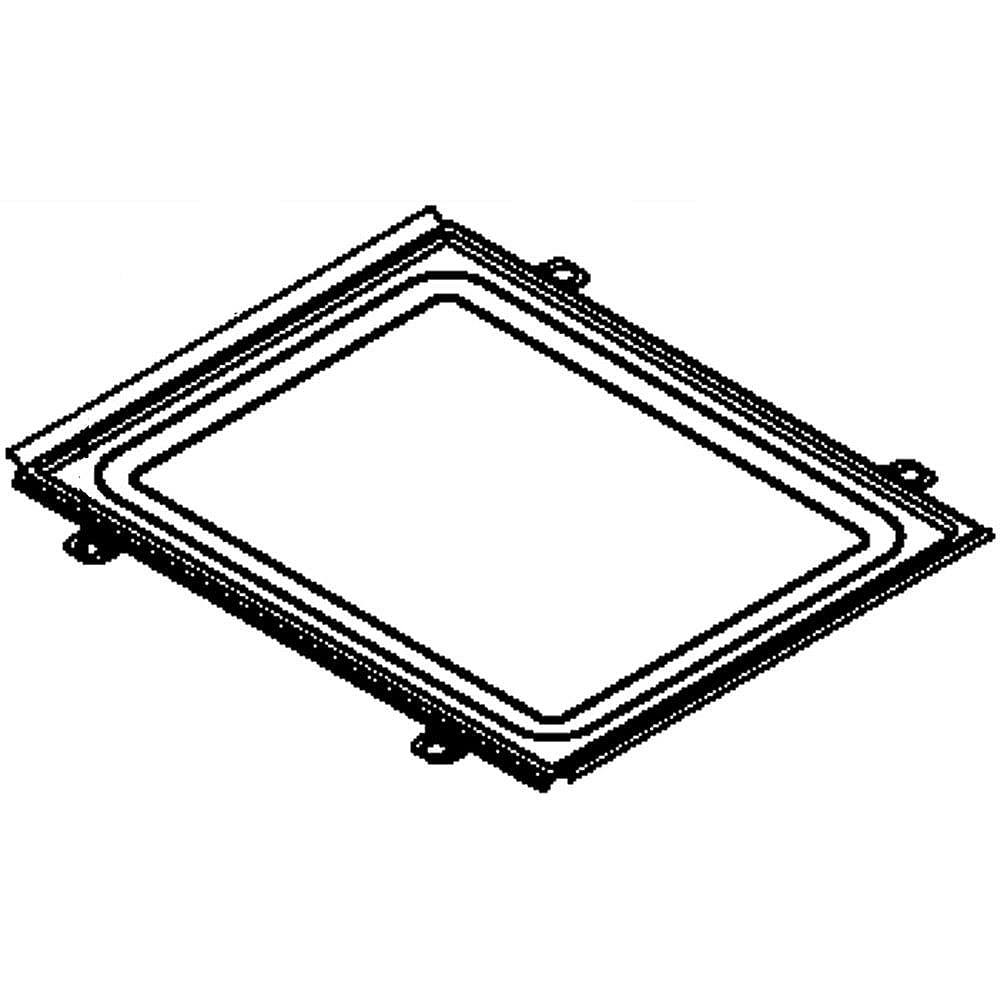 Part #w10193002, Washer Cover / 18.00 x 1.00 x 14.00