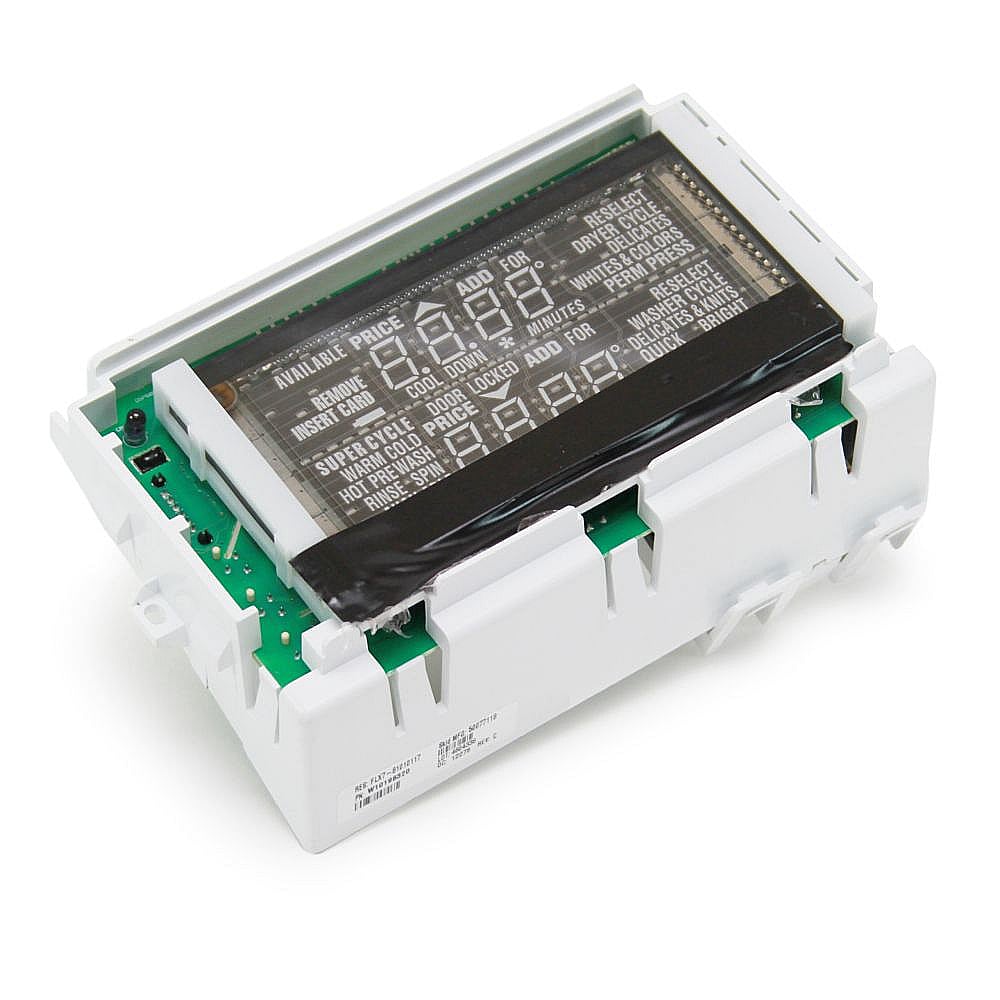 Part #w10827410, Commercial Laundry Appliance Electronic Control Board (Replaces W10198215, W10198219, W10785153) / 11.75 x 5.25 x 5.75