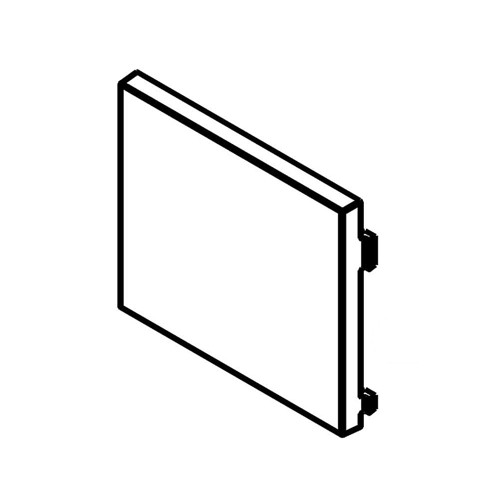 Part #w10198366, Bezel / 4.00 x 3.50 x 0.25