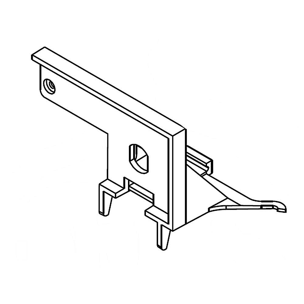 Whirlpool Part #w10198375, Support | 6.00 x 4.00 x 3.00
