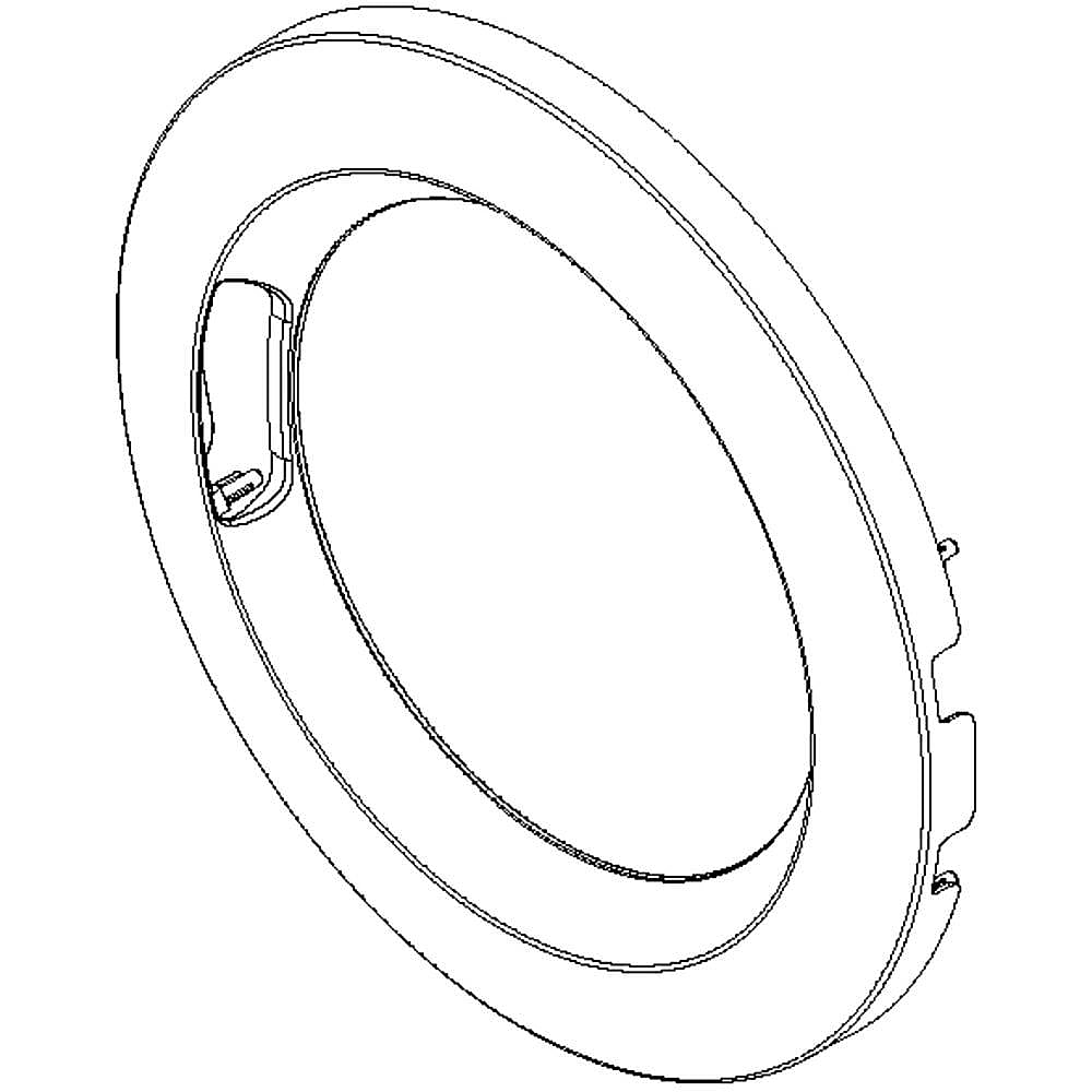 Part #w10215742, Dryer Door Outer Frame / 22.00 x 22.00 x 3.00