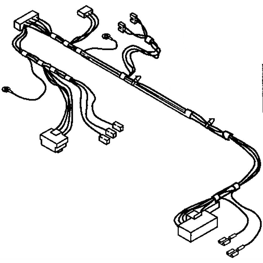 Part #w10220039, Kenmore Washer Wire Harness / 70.00 x 2.00 x 1.00