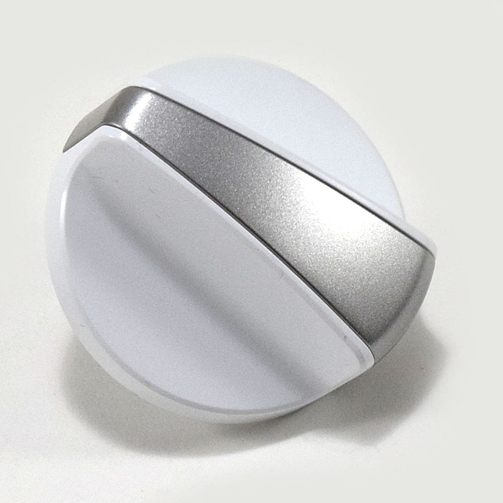 Part #wpw10236098, Laundry Appliance Control Knob (White) / 2.00 x 2.00 x 1.62