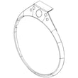 Trim for Whirlpool WED9470WW2 - Part W10246600