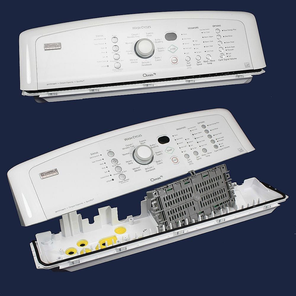 Photo of Washer Control Panel from Repair Parts Direct