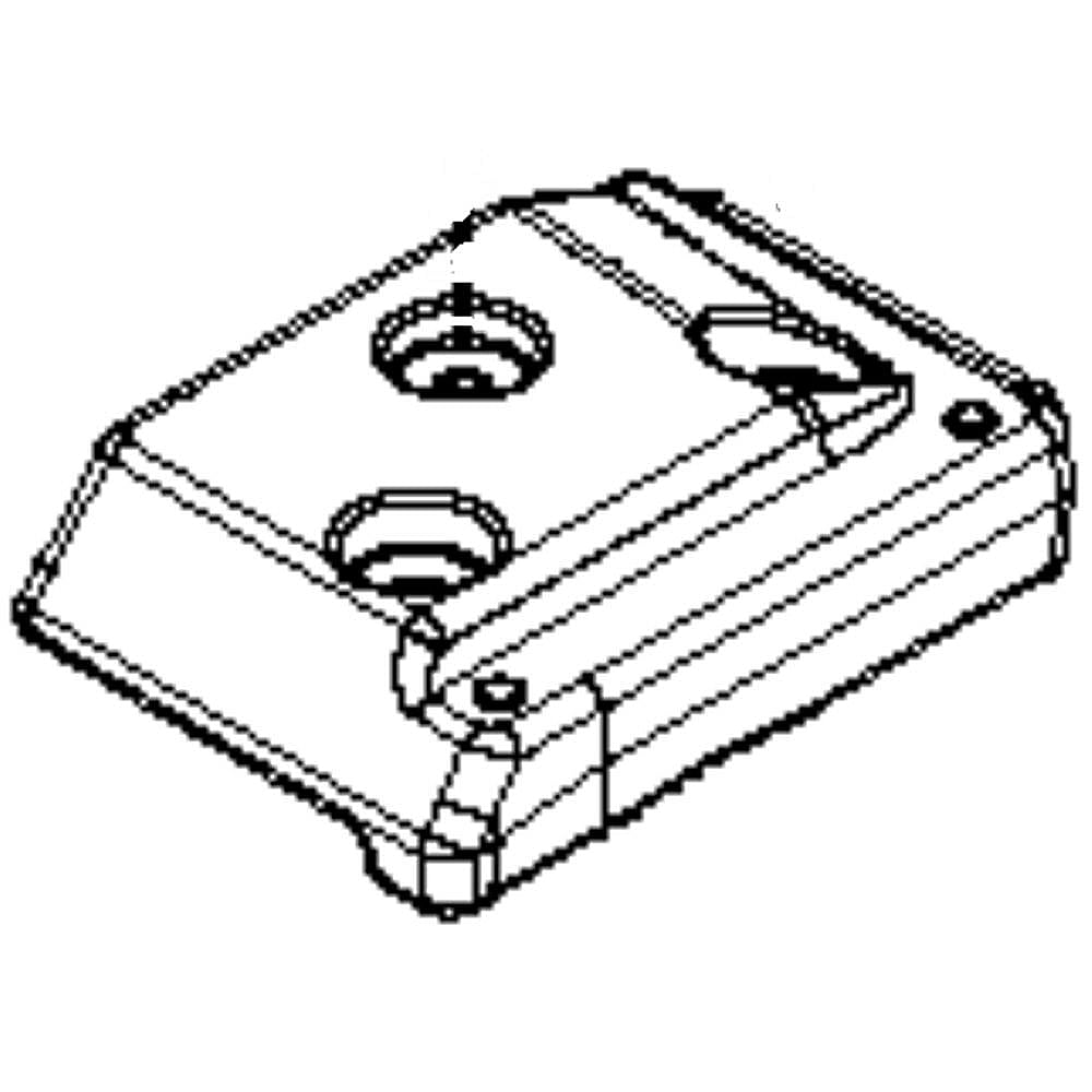 Part #w10253014, Counterweight / 11.50 x 8.00 x 2.50