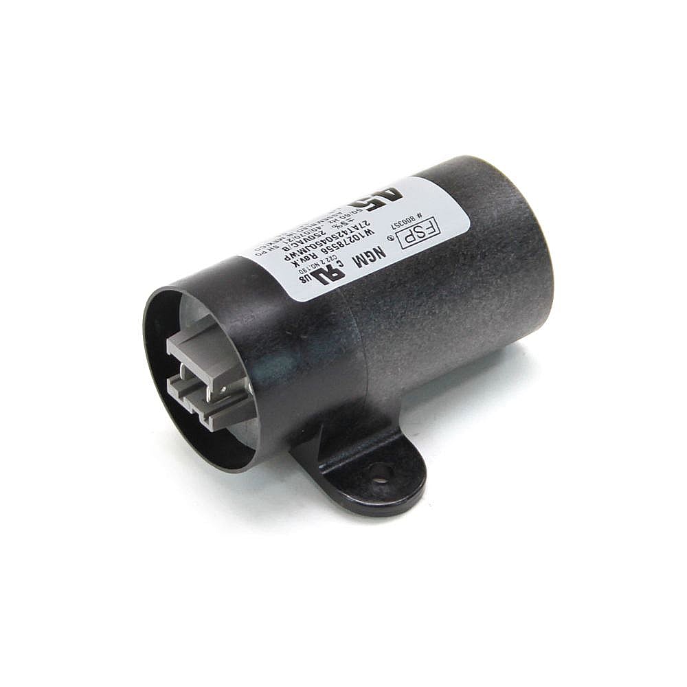 Part #w10804665, Washer Start/run Capacitor (Replaces W10278556, W10666222) / 3.75 x 1.75 x 1.75