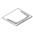 Washer Top Panel (white) for Maytag MHWZ600TW01 - Part WPW10303994