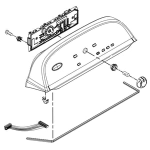 Washer Console W10338620