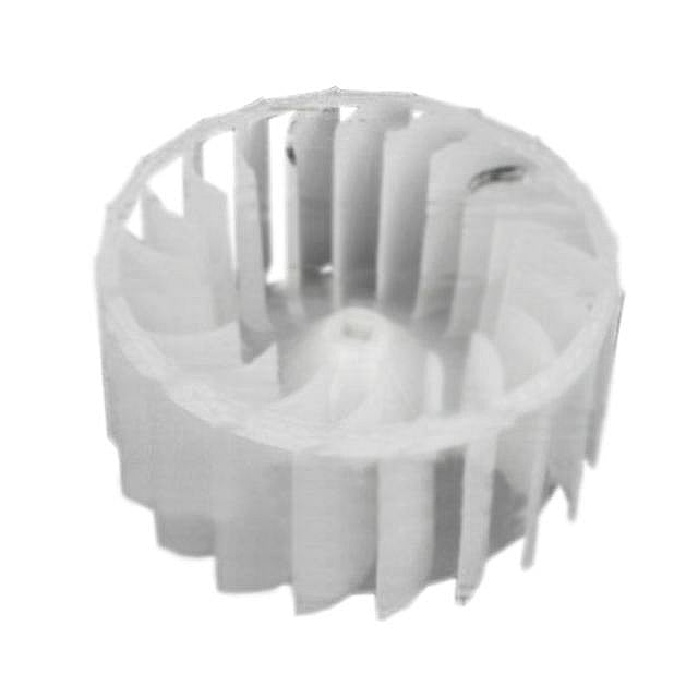 Part #wpw10349492, Dryer Blower Wheel (Replaces W10349492) / 9.75 x 5.25 x 9.50