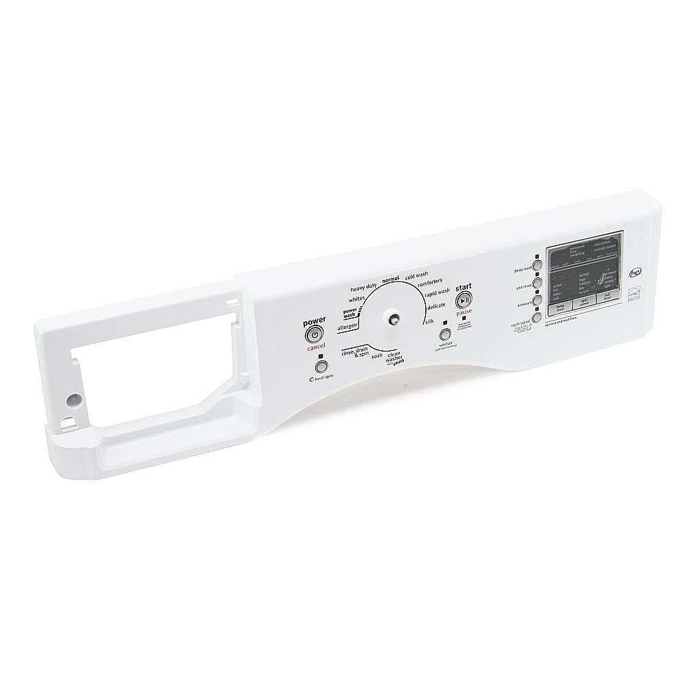 Photo of Washer Control Panel Assembly (White) from Repair Parts Direct