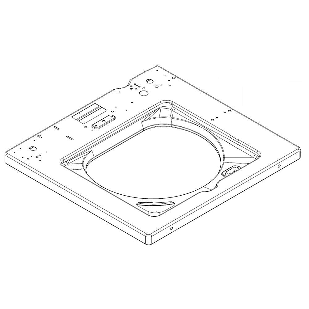 Whirlpool Part #w10461170, Top | 27.00 x 25.50 x 1.50