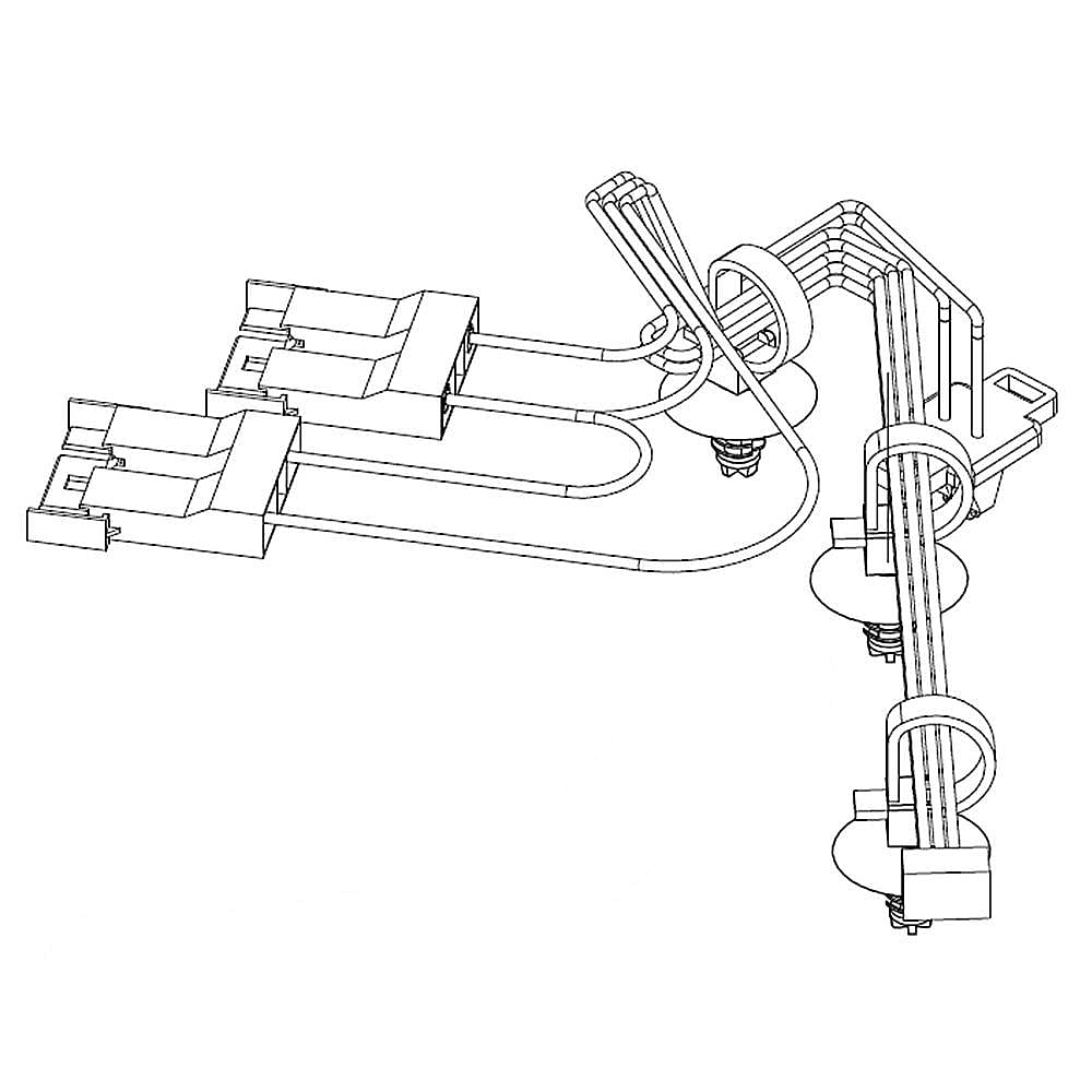 Kenmore Part #w10472990, Washer Wire Harness | 6.00 x 6.00 x 1.50