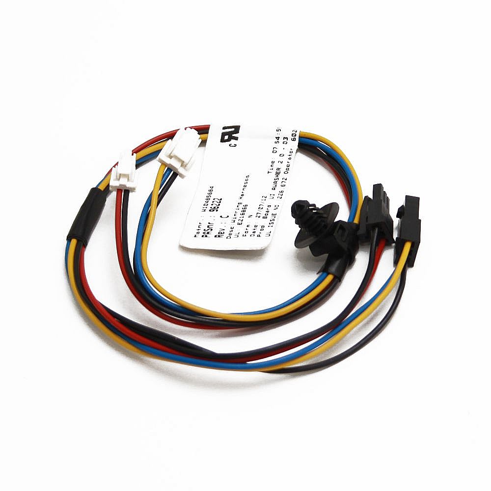 Whirlpool Part #w10485684, Washer Wire Harness | 6.00 x 5.00 x 5.00
