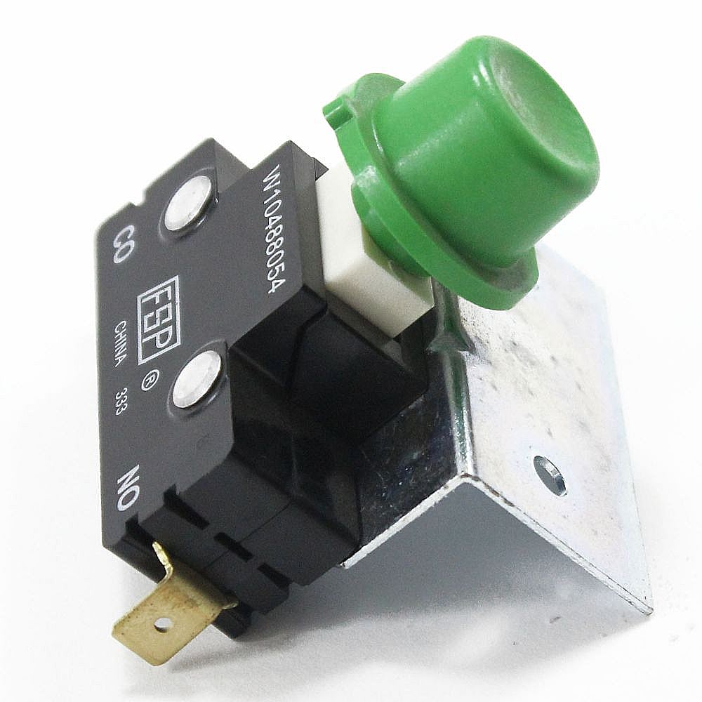 Part #w11097274, Commercial Dryer Push-To-Start Switch / 2.20 x 2.20 x 2.20