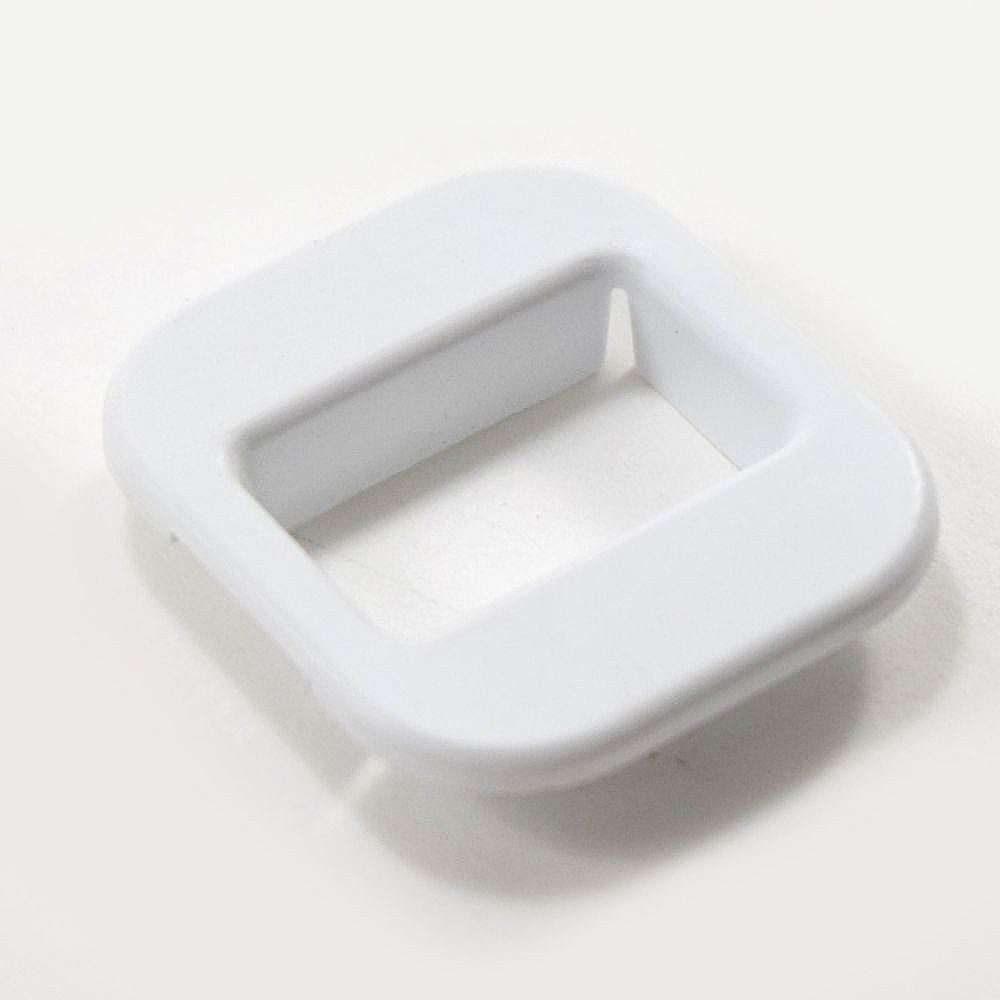 Part #wpw10529197, Dryer Door Catch Bezel (Replaces W10529197) / 1.50 x 1.25 x 0.25