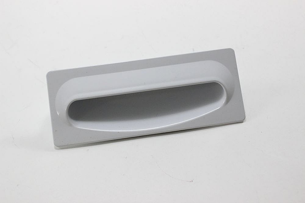 Part #wpw10549550, Dryer Door Handle (Replaces W10196532, W10549550) / 5.75 x 2.37 x 1.25