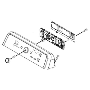 Washer Control Panel Assembly W10562320