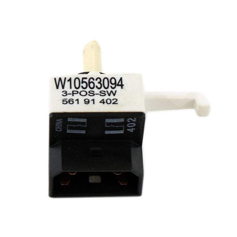 Part #w10563094, Dryer Cycle Selector Switch / 2.25 x 1.25 x 2.38