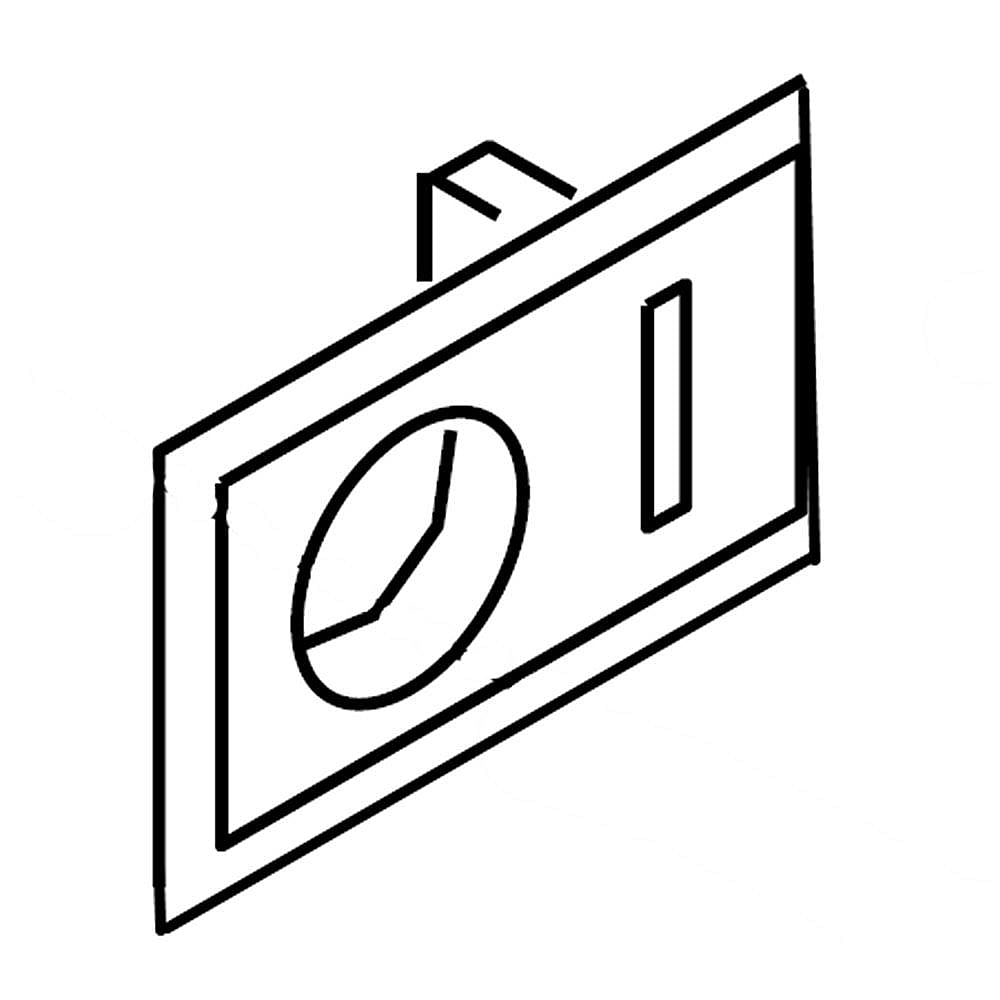 Dryer Cabinet Hole Plug