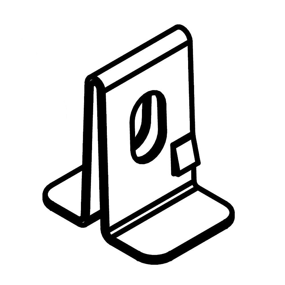 Part #w10575896, Dryer Cabinet Clip / 0.62 x 0.62 x 0.38