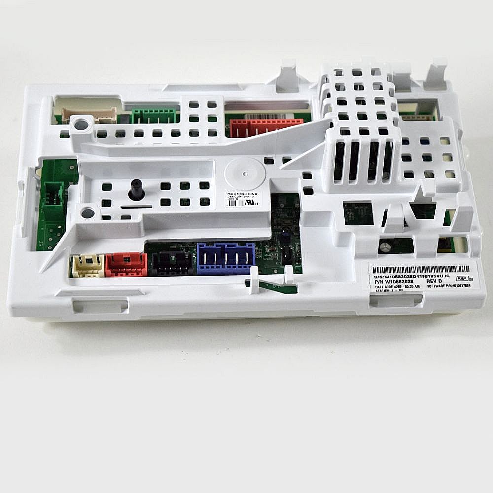 Part #w10582038, Maytag Washer Electronic Control Board / 10.00 x 8.00 x 5.00