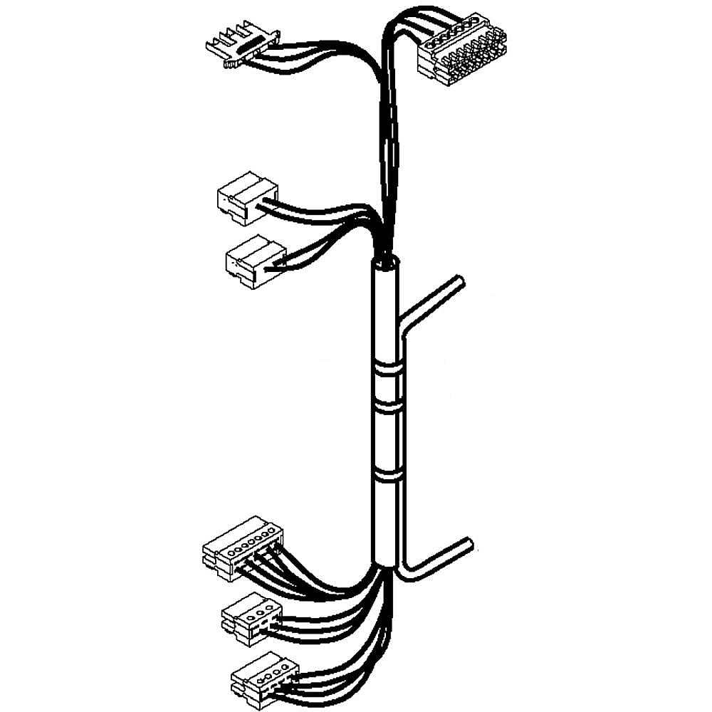 Part #w10585735, Maytag Washer Wire Harness / 17.00 x 2.25 x 1.50