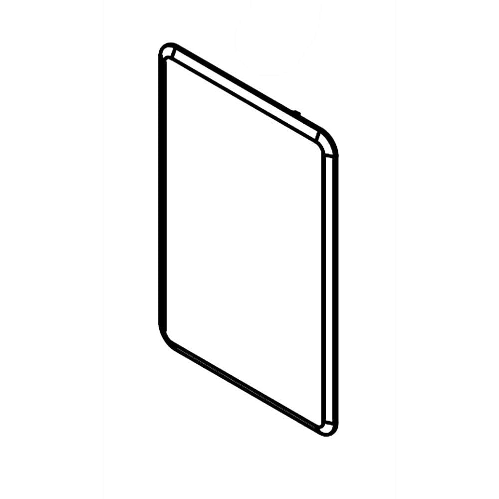 Kenmore Part #w10590953, Hinge Plug | 2.75 x 1.75 x 0.63
