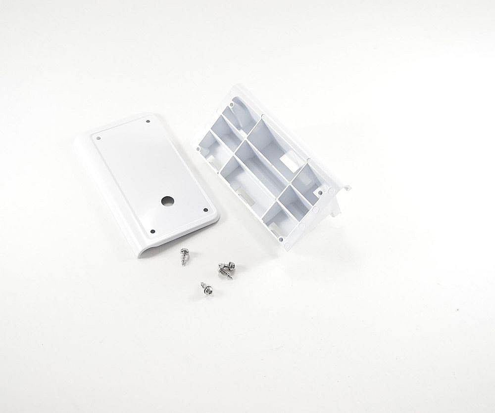 Part #w10595632, Washer Dispenser Drawer Handle / 5.50 x 5.25 x 8.50