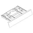 Kenmore Washer Dispenser Bezel for Maytag MVWB855DC0 - Part W10601876