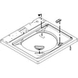 Maytag Washer Top Panel (white) W10608583