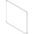 Dryer Door Outer Panel W10614976