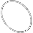 Drum Seal Fr for Whirlpool YWHD5090GW0 - Part W10615879