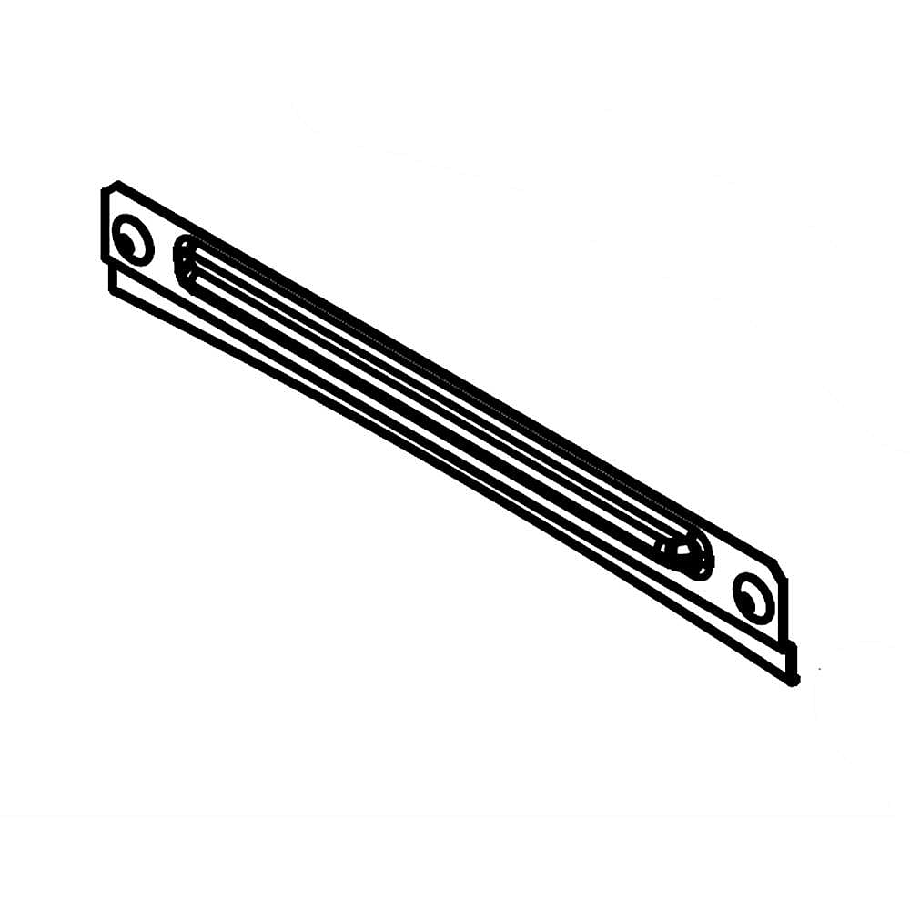 Kenmore Part #w10621182, Retainer | 9.50 x 1.50 x 0.35