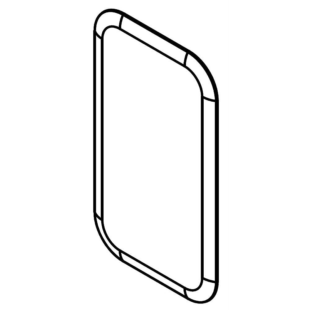 Kenmore Part #w10627437, Hinge Plug | 3.75 x 2.25 x 0.25