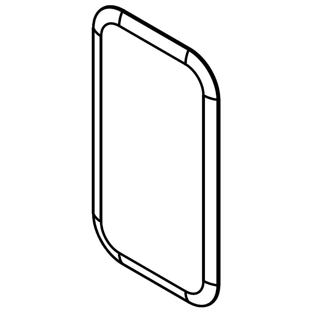 Kenmore Part #w10627445, Hinge Plug | 3.75 x 2.25 x 0.25
