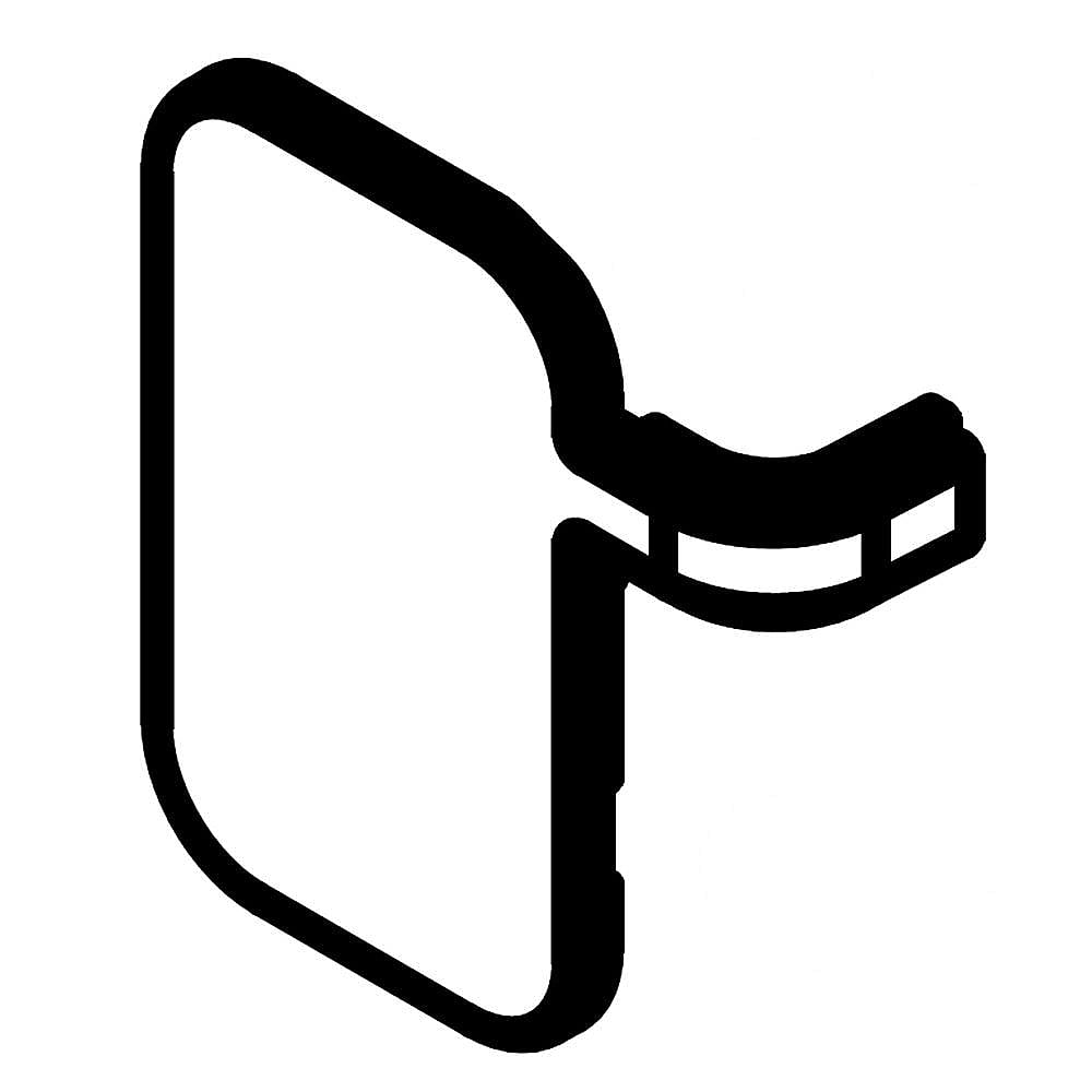 Part #w10631395, Hinge Cover / 2.50 x 2.25 x 0.75