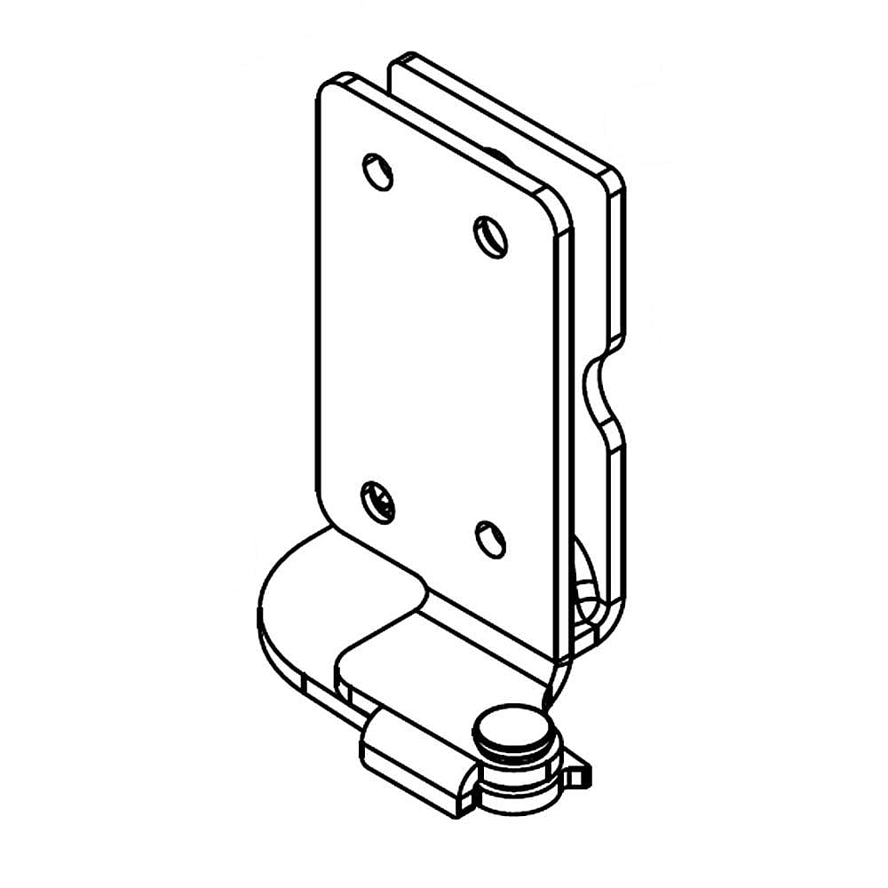 Kenmore Part #w10635137, Hinge Assembly | 3.00 x 2.25 x 1.50